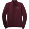 20-K500LS, X-Small, Burgundy, Left Chest, Trust Company - Horizontal.